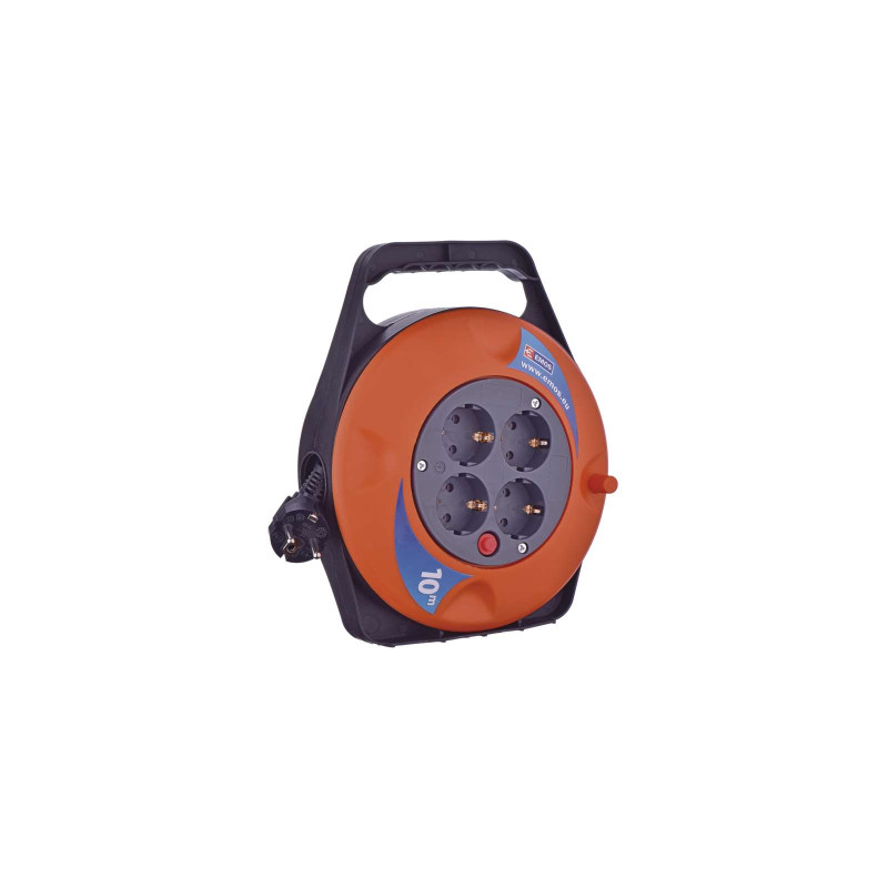 Мережевий подовжувач EMOS катушка 4 роз., 10 м (P19510)