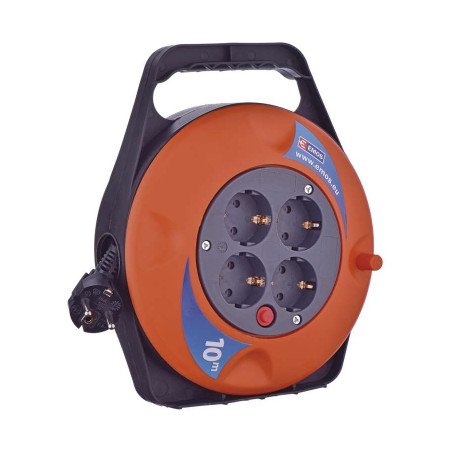 Мережевий подовжувач EMOS катушка 4 роз., 10 м (P19510)