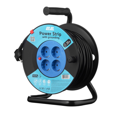 Мережевий подовжувач 2E 2E-CR4315IP20M20