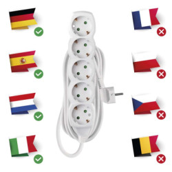 Мережевий подовжувач EMOS P0525R