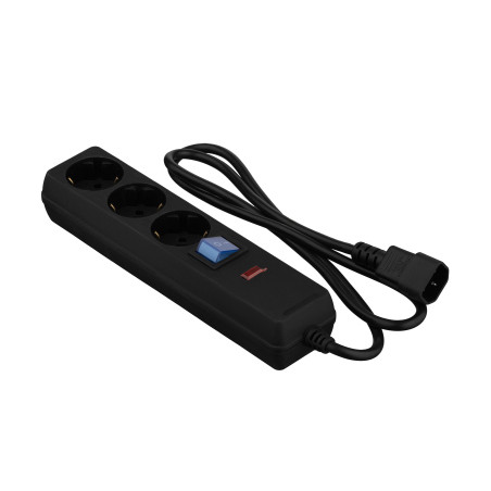 Мережевий подовжувач 2E 2E-U03C14M1BK