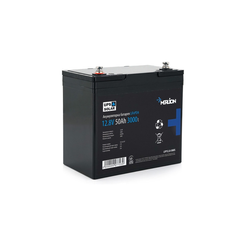 Батарея LiFePo4 Merlion LFP12-50US