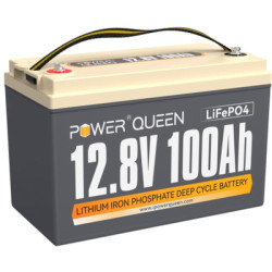 Батарея LiFePo4 Power Queen 12.8V 100Ah (PowerQueen-128V100Ah-H19)
