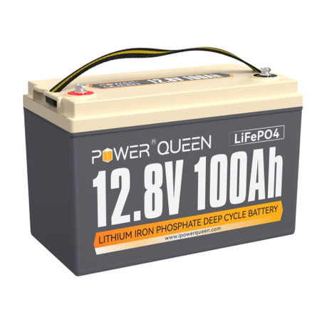 Батарея LiFePo4 Power Queen 12.8V 100Ah (PowerQueen-128V100Ah-H19)