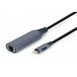 Адаптер USB-C to RJ45 Ethernet 1000Mbps Cablexpert (A-USB3C-LAN-01)