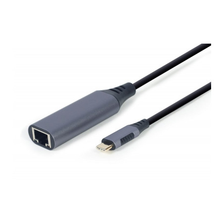 Адаптер USB-C to RJ45 Ethernet 1000Mbps Cablexpert (A-USB3C-LAN-01)