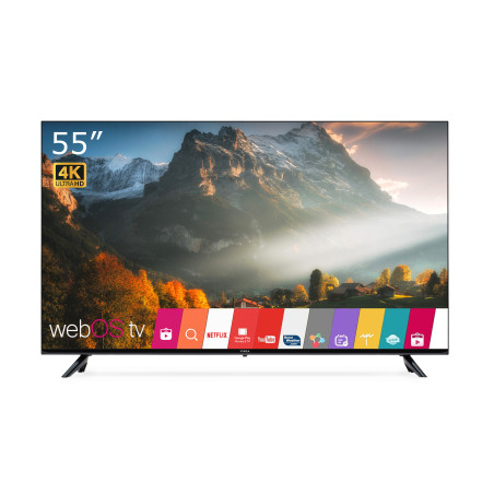 Телевізор Vinga S55UHD25BWEB