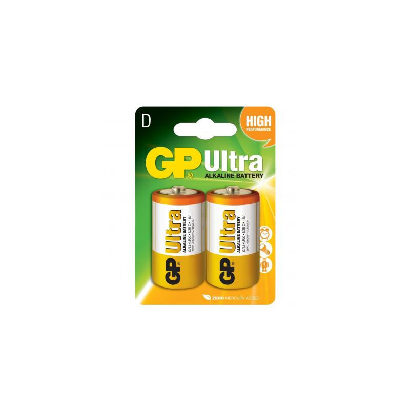 Батарейка Gp D GP Ultra LR20 * 2 (13AU-U2 / 4891199034442)