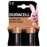 Батарейка Duracell C LR14 лужна 2шт. в упаковці (5000394052529 / 81483545)