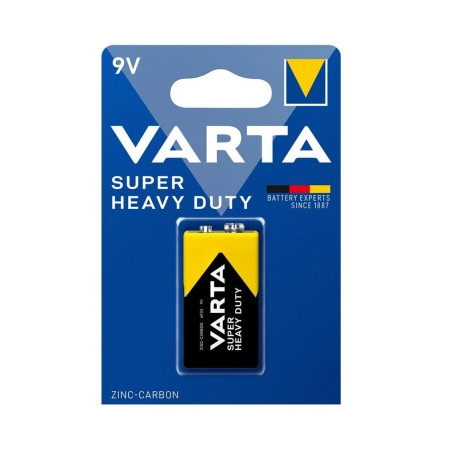 Батарейка Varta Крона 6F22 Superlife Zinc-Carbon * 1 (02022101411)