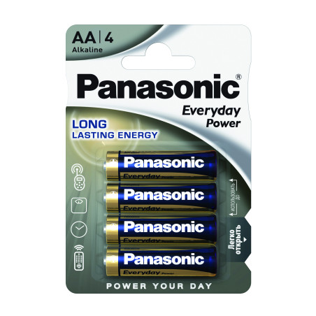 Батарейка Panasonic AA EVERYDAY POWER * 4 (LR6REE/4BP)