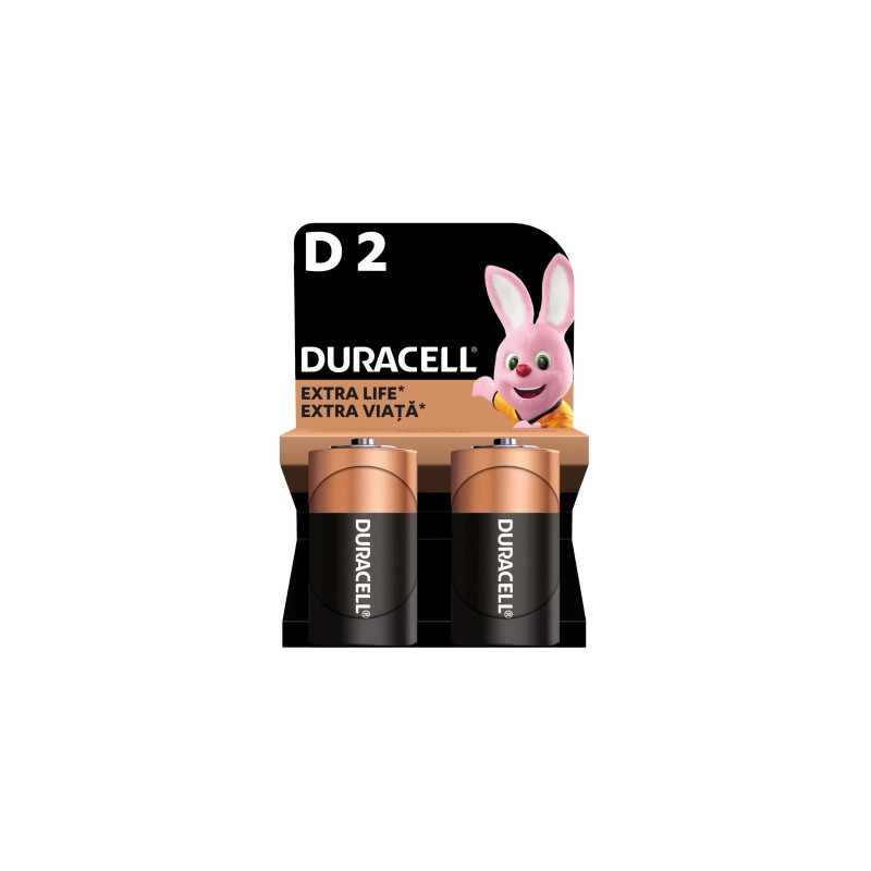 Батарейка Duracell D LR20 лужна 2шт. в упаковці (81545439/5005987/5014435)