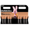 Батарейка Duracell AA лужні 8 шт. в упаковці (5000394006522 / 81417083 / 81480361)