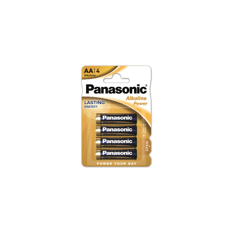 Батарейка Panasonic LR06 Alkaline Power * 4 (LR6REB/4BPR)