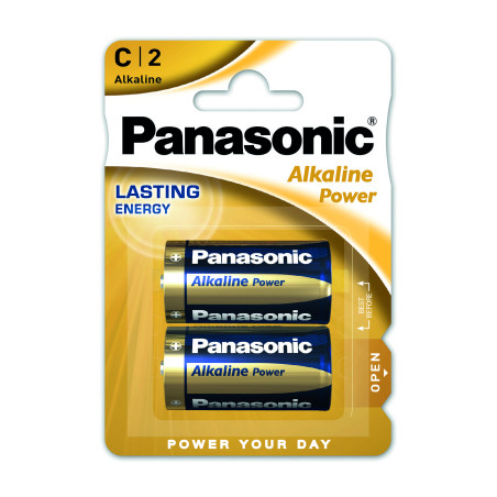 Батарейка Panasonic C LR14 Alkaline Power * 2 (LR14REB/2BP)