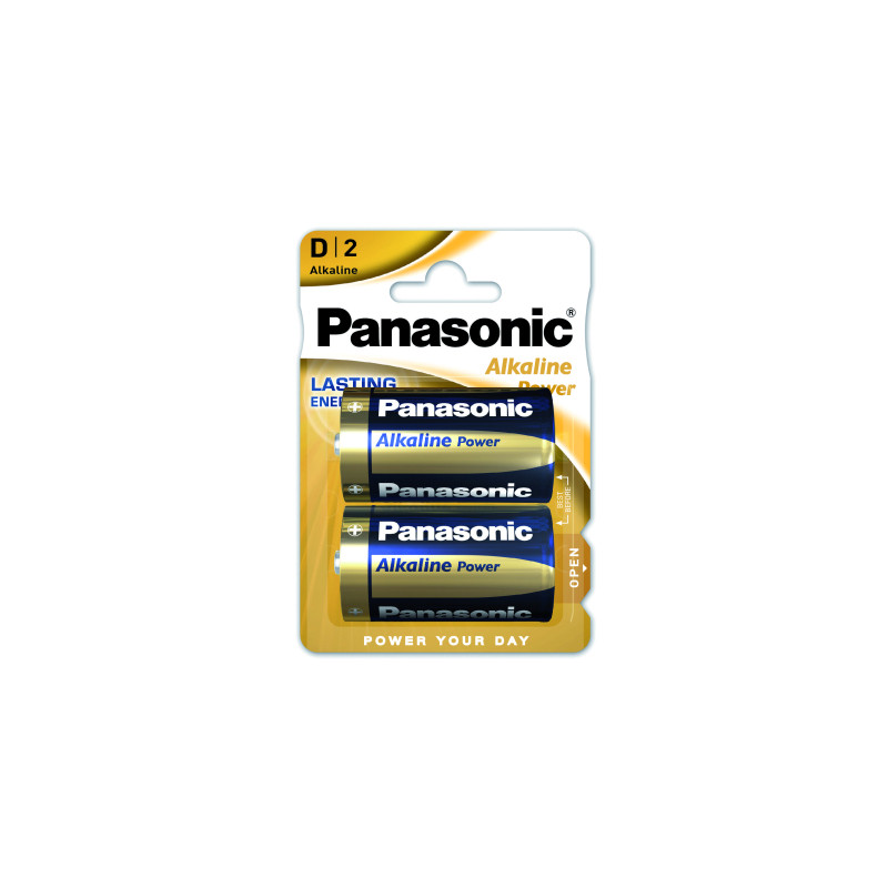 Батарейка Panasonic D LR20 Alkaline Power * 2 (LR20REB/2BP)