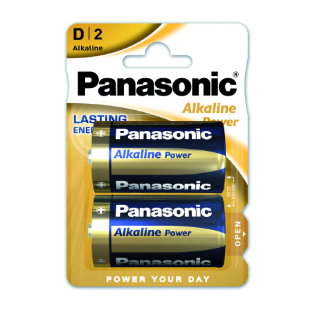 Батарейка Panasonic D LR20 Alkaline Power * 2 (LR20REB/2BP)