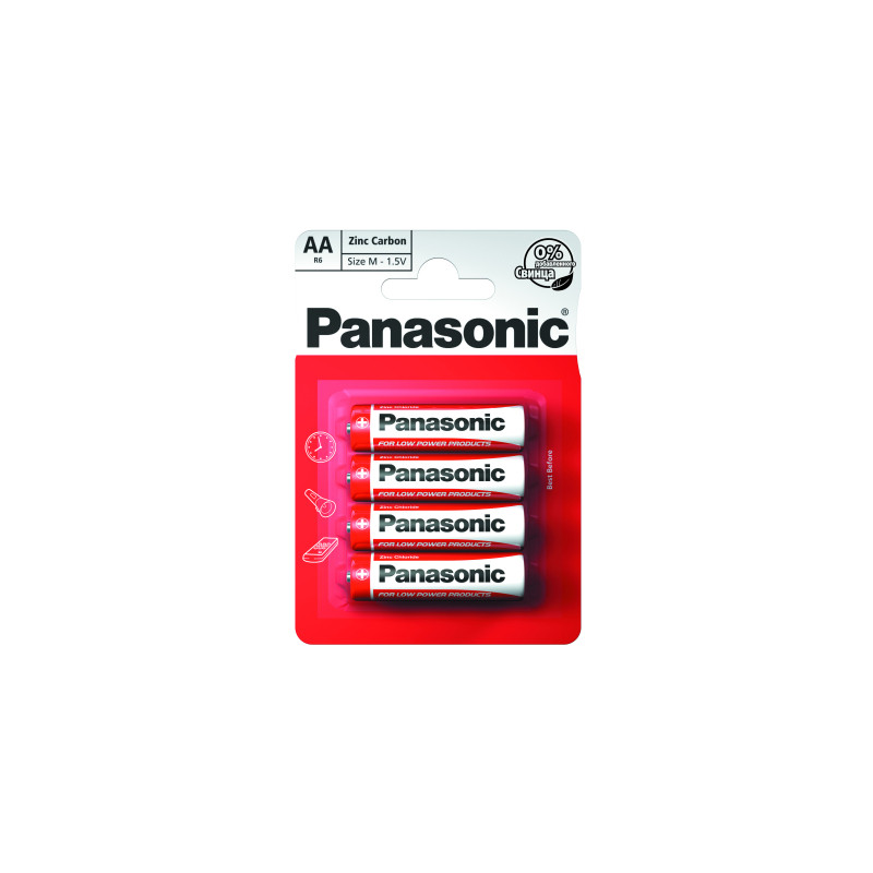 Батарейка Panasonic R6 PANASONIC Special * 4 (R6REL/4BPU)