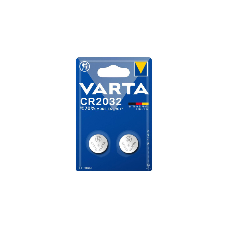 Батарейка Varta CR 2032 Lithium * 2 (06032101402)