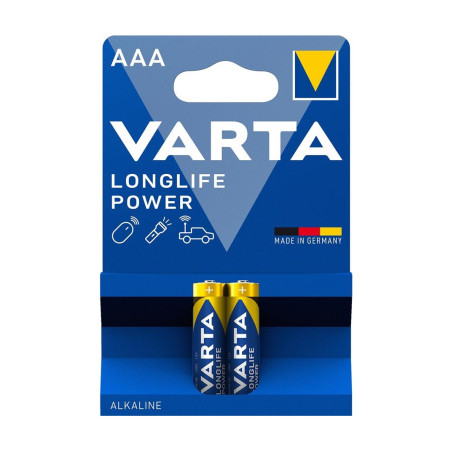 Батарейка Varta AAA Longlife Power лужна * 2 (04903121412)