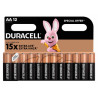 Батарейка Duracell AA лужні 12 шт. в упаковці (5000394006546 / 81551275)