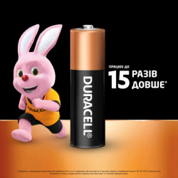 Батарейка Duracell AA лужні 12 шт. в упаковці (5000394006546 / 81551275)