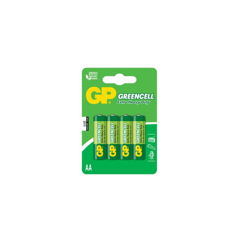 Батарейка Gp AA R6 сольова * 4 (15G-U4 / 4891199000133)