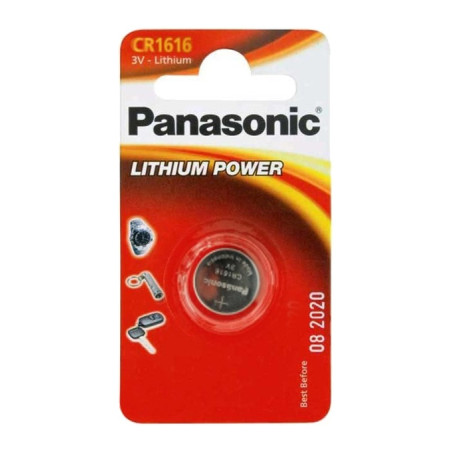 Батарейка Panasonic CR 1616 * 1 LITHIUM (CR-1616EL/1B)