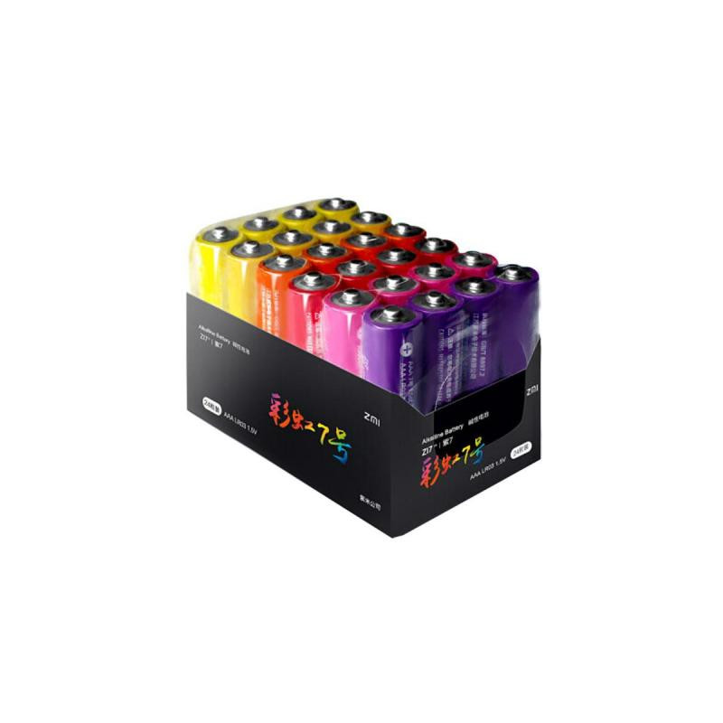 Батарейка ZMI ZI7 Rainbow AAA batteries * 24 (AA724)