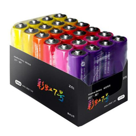 Батарейка ZMI ZI7 Rainbow AAA batteries * 24 (AA724)