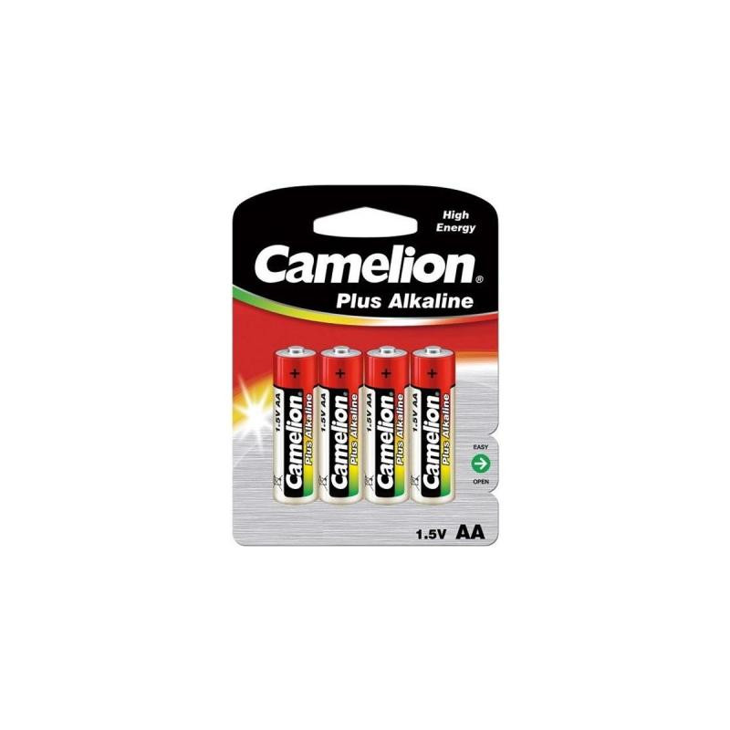 Батарейка Camelion AA LR6 Plus Alkaline * 4 (LR6-BP4)