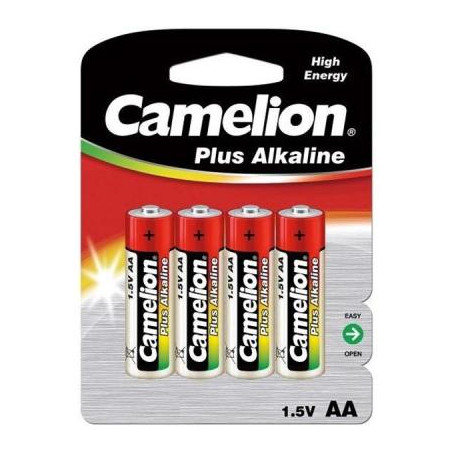 Батарейка Camelion AA LR6 Plus Alkaline * 4 (LR6-BP4)