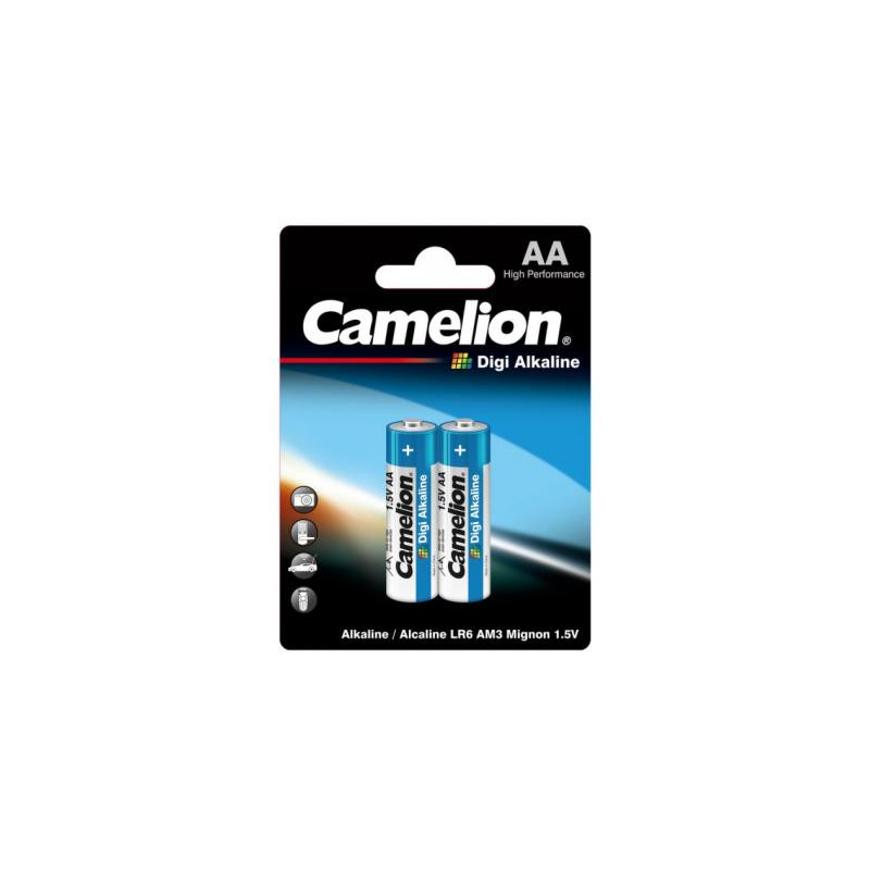 Батарейка Camelion AA LR6 Digi Alkaline * 2 (LR6-BP2DG)