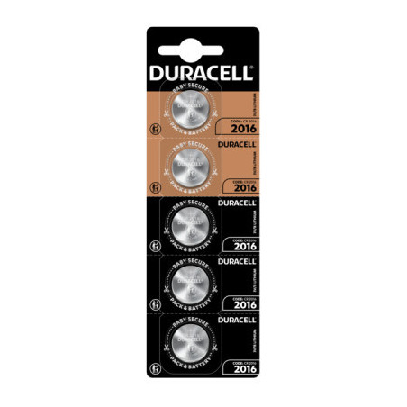 Батарейка CR 2016 / DL 2016 * 5 Duracell (5010979)
