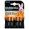 Батарейка Duracell Optimum AA лужні 4 шт. в упаковці (5015595)