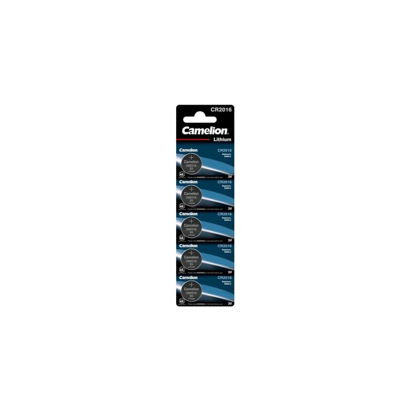 Батарейка Camelion CR 2016 Lithium * 5 (CR2016-BP5)