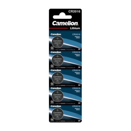Батарейка Camelion CR 2016 Lithium * 5 (CR2016-BP5)