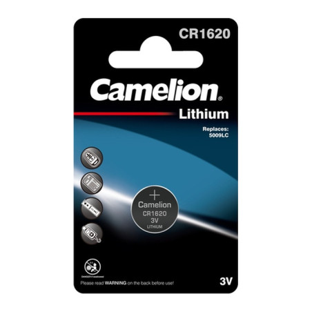 Батарейка CR 1620 Lithium * 1 Camelion (CR1620-BP1)