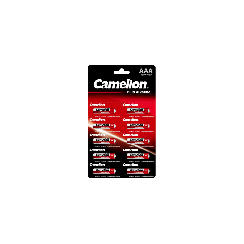 Батарейка Camelion AAA LR03 Plus Alkaline * 10 (LR03-BP1x10P)