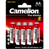 Батарейка Camelion AA LR6 Plus Alkaline * (5+3) (LR6-BP5+3)