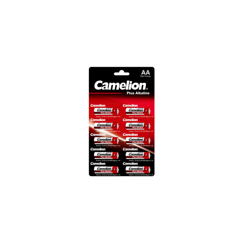 Батарейка Camelion AA LR6 Plus Alkaline * 10 (LR6-BP1x10P)