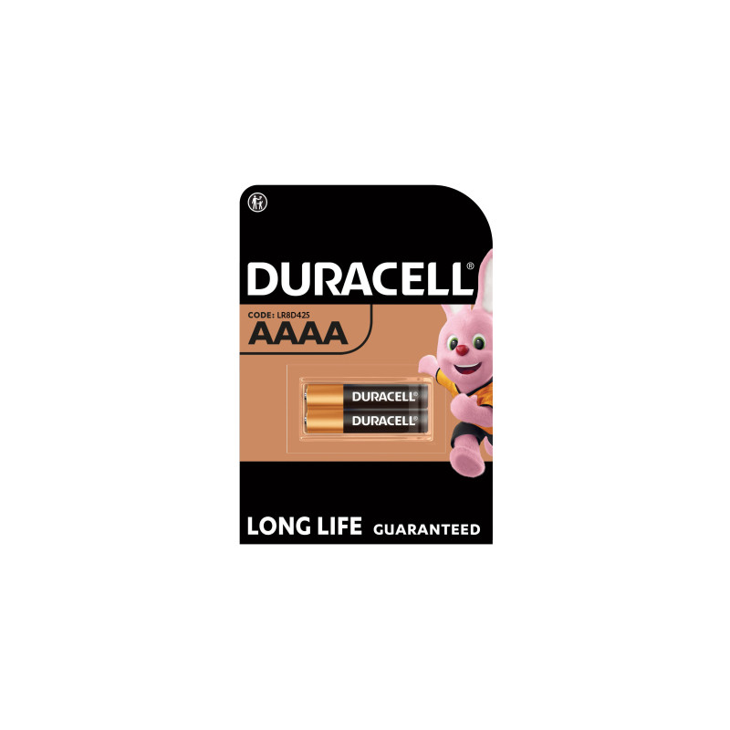 Батарейка AAAA спеціальна лужна LR8D425 1,5V, 2 шт. в упаковці Duracell (5007466)