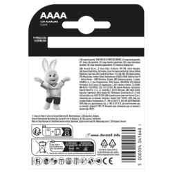 Батарейка AAAA спеціальна лужна LR8D425 1,5V, 2 шт. в упаковці Duracell (5007466)