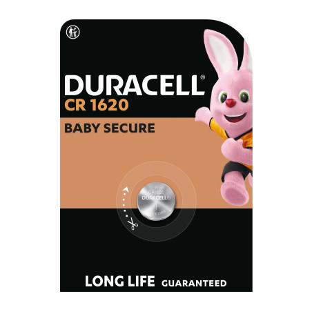 Батарейка CR 1620 спеціальна літієва типу таблетка 1620 3V, 1 шт. в упаковці Duracell (5011069)