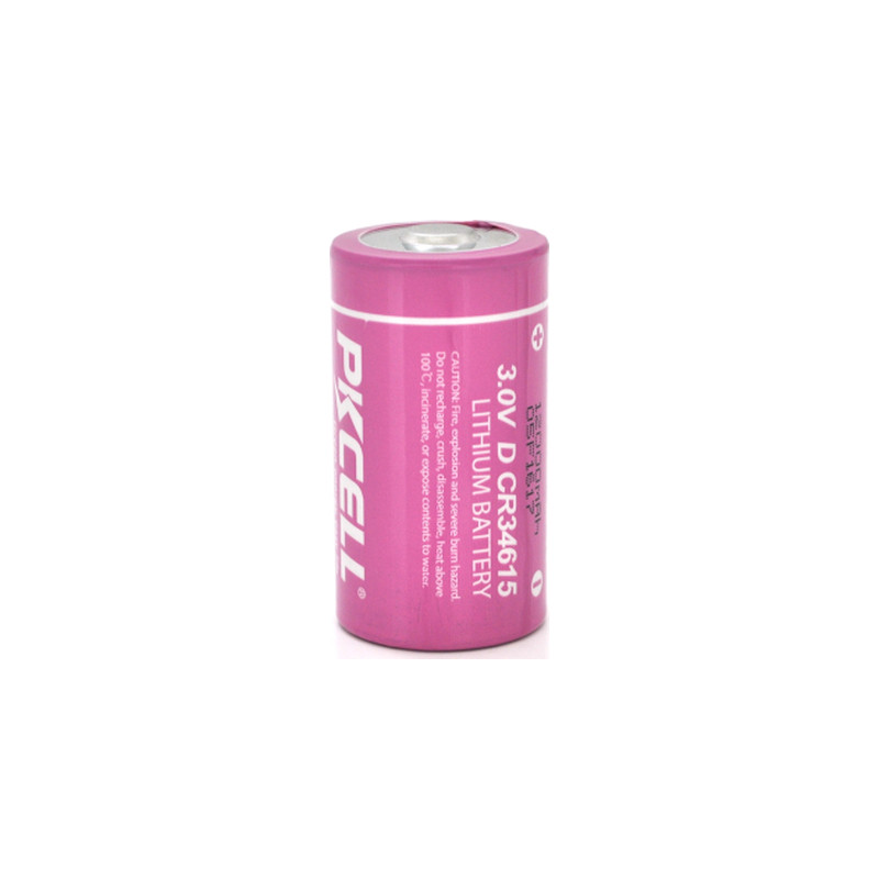 Батарейка CR34615 (size D), 3.0V 12000mah, Lithium, OEM PkCell (CR34615)
