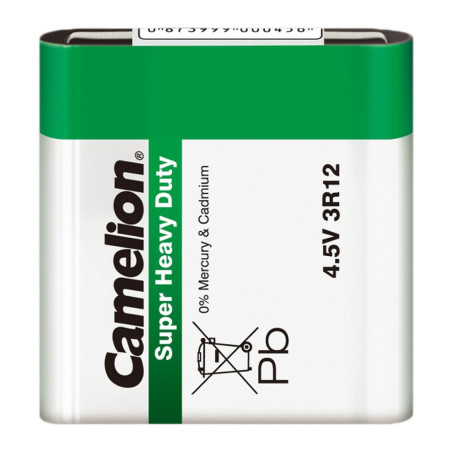 Батарейка 3R12 4.5V Super Heavy Duty Zinc-carbon * 1 Camelion (3R12-SP1G)