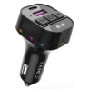 FM модулятор XO BCC17 Car Charger Smart Bluetooth Dual Port PD 30W Чорний (BCC17.black)