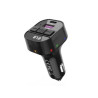 FM модулятор XO BCC17 Car Charger Smart Bluetooth Dual Port PD 30W Чорний (BCC17.black)