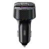 FM модулятор XO BCC17 Car Charger Smart Bluetooth Dual Port PD 30W Чорний (BCC17.black)