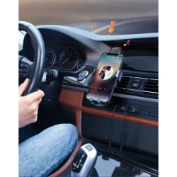 Bluetooth трансмітер Ugreen Bluetooth 5.0 Aux with mic CM309 UGREEN Black (70601)